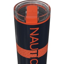 Nautica NTM02 Sport Termos Paslanmaz Çelik 650 ml Navy Turuncu