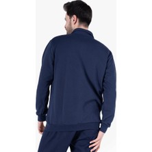 Yıldırımlar Yıldırımlar İki İplik Polo Yaka Cepli Sweatshirt