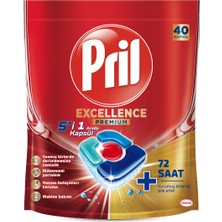 Pril Excellence Premium 5'i 1 Arada 40 Kapsül