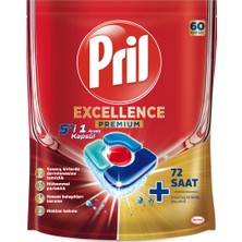 Pril Excellence Premium 5'i 1 Arada 60 Kapsül