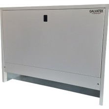Galvatek Metal Kollektör Dolabı Sıva Altı Elektrostatik Toz Boyalı 80X60X10