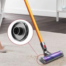 Danazeey 2 Adet Elektrikli Süpürge Aksesuarları Dyson V7/V8/V10/V11/V15 Doğrudan Tahrikli Mavi Tüp Yumuşak Emme Kafası Yan Kapak Onarımı (Yurt Dışından)