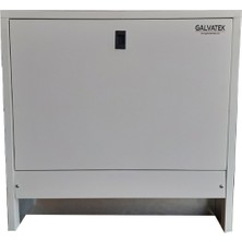 Galvatek Metal Kollektör Dolabı Sıva Altı Elektrostatik Toz Boyalı 60X60X10