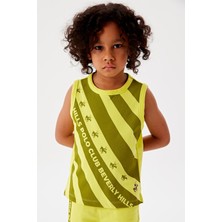 Beverly Hills Polo Club  Erkek Çocuk Yeşil Atlet