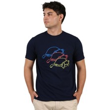 Turtte Üçlü Carette Bisiklet Yk T-Shirt