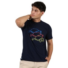 Turtte Üçlü Carette Bisiklet Yk T-Shirt