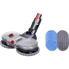 Danazeey Elektrikli Paspas Aparatı Dyson V7 V8 V10 V11 V15 Elektrikli Süpürge ile Çıkarılabilir Su Tankı Seti 10 Paspas Pedleri (Yurt Dışından)