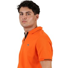 Turtte Fermuarlı Polo Yk T-Shirt