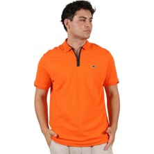 Turtte Fermuarlı Polo Yk T-Shirt
