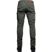 The Biker Jeans Truva Cargo Khaki Korumalı Motosiklet Pantolonu