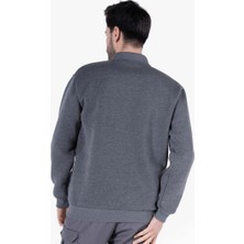 Yıldırımlar Yıldırımlar 3 İplik Polo Yaka Fleto Cepli Sweatshirt