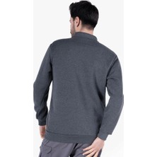 Yıldırımlar Yıldırımlar 3 İplik Polo Yaka Fleto Cepli Sweatshirt