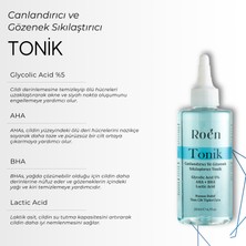 Roen Tonik Aha Bha Laktik Asit Glycolic Acid %5 Canlandırıcı Tonik 200 ml