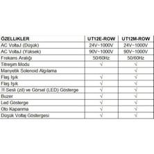 Pro's Kit Ut 12E-ROW Ac Voltaj Dedektörü;ub