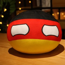 Boding Store 10 cm Kawaii Countryball Peluş Oyuncak Dolması Polonyatop Bm Abd Sscb Fransa Rusya Ingıltere Japonya Ab Kananda Ita Ru Kanepe Yastık Kolye (Yurt Dışından)