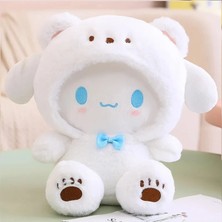 Boding Store 20 cm Yepyeni Sanrio Kawaii Hello Kitty Peluş Oyuncak Yastık Bebek Peluş Tarçın Rulo Çocuk Peluş Oyuncak Ev Dekorasyon Peluş Noel Bebek (Yurt Dışından)