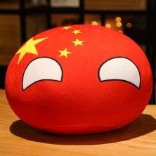 Boding Store 10 cm Kawaii Countryball Peluş Oyuncak Dolması Polonyatop Bm Abd Sscb Fransa Rusya Ingıltere Japonya Ab Kananda Ita Ru Kanepe Yastık Kolye (Yurt Dışından)