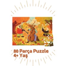 Bonkido 3 'lü Puzzle Set - 60, 80 ve 96 Parça Puzzle 4+Yaş