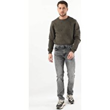 Banny Jeans Erkek Regular Fit Jean Pantolon Gri