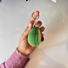 Amigurumi Avakado Anahtarlık / Örgü Anahtarlık