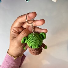 Marifetli Tığım Amigurumi Örgü Yoda Anahtarlık