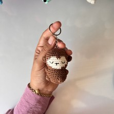 Amigurumi Maymun Anahtarlık