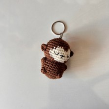 Amigurumi Maymun Anahtarlık