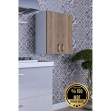 Rafineri Tasarım Rafineri Moza Çok Amaçlı Dolap Kapaklı Mutfak Balkon Banyo Mdf