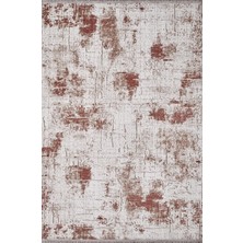 Artemis Halı Runner 05016C Bej Taba Modern Saçaklı Halı