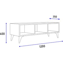 Esn Home Terra 120 cm Tv Sehpası - Atlantik Çam