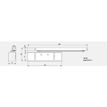 Dorma Ts 93 Kapı Kapatıcısı En 5-7