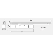 Dorma Ts 92 Xea Kapı Kapatıcı