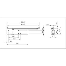 Geze Ts 5000 Hidrolik Kapı Kapatıcısı