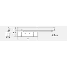 Dorma Ts 93 Kapı Kapatıcısı En 2-5