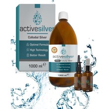 Active Silver Procolloidal Gümüş Suyu 100 Ppm 2'li Set