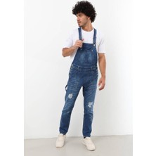 Bny Jeans Erkek Jean Tulum Pantolon Koyu Mavi