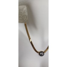 Stainless Steel Miev Italyan Zincir Baget Serenay Çelik Kolye