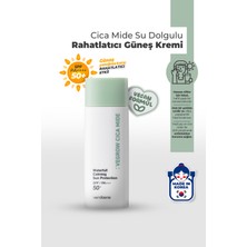 Verobene Vegrow Cica Mide Waterfull Sun Cream Vegan Bitkisel Yatıştırıcı Güneş Koruyucu 50 ml