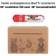 Barftr Mix Barf 10 kg 770 gr Salam Paket Tekli Ambalajlarda Köpek Maması