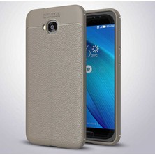 Tasopay Asus Zenfone 4 Selfie ZD553KL Uyumlu Kılıf Deri Silikon Yüzey Darbe Korumalı Soft Yapı Case Cover Çiziklerden Kirden ve Darbeden Korumalı Kılıf