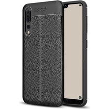 Tasopay Huawei P20 Pro Uyumlu Kılıf Deri Silikon Yüzey Darbe Korumalı Soft Yapı Case Cover Çiziklerden Kirden ve Darbeden Korumalı Kılıf