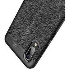 Tasopay Samsung Galaxy A02 Uyumlu Kılıf Deri Silikon Yüzey Darbe Korumalı Soft Yapı Case Cover Çiziklerden Kirden ve Darbeden Korumalı Kılıf