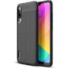 Tasopay Xiaomi Mi 9 Lite Uyumlu Kılıf Deri Silikon Yüzey Darbe Korumalı Soft Yapı Case Cover Çiziklerden Kirden ve Darbeden Korumalı Kılıf
