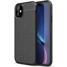 Tasopay Apple iPhone 11 Uyumlu Kılıf Deri Silikon Yüzey Darbe Korumalı Soft Yapı Case Cover Çiziklerden Kirden ve Darbeden Korumalı Kılıf