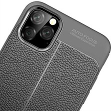 Tasopay Apple iPhone 11 Pro Uyumlu Kılıf Deri Silikon Yüzey Darbe Korumalı Soft Yapı Case Cover Çiziklerden Kirden ve Darbeden Korumalı Kılıf