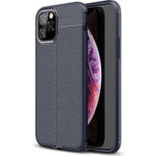 Tasopay Apple iPhone 11 Pro Uyumlu Kılıf Deri Silikon Yüzey Darbe Korumalı Soft Yapı Case Cover Çiziklerden Kirden ve Darbeden Korumalı Kılıf