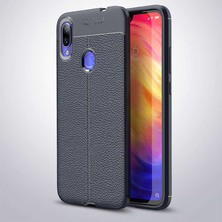Tasopay Xiaomi Redmi Note 7 Uyumlu Kılıf Deri Silikon Yüzey Darbe Korumalı Soft Yapı Case Cover Çiziklerden Kirden ve Darbeden Korumalı Kılıf