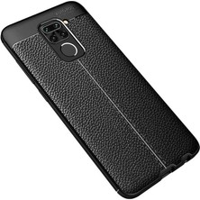 Tasopay Xiaomi Redmi Note 9 Uyumlu Kılıf Deri Silikon Yüzey Darbe Korumalı Soft Yapı Case Cover Çiziklerden Kirden ve Darbeden Korumalı Kılıf