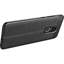 Tasopay Xiaomi Redmi Note 9 Uyumlu Kılıf Deri Silikon Yüzey Darbe Korumalı Soft Yapı Case Cover Çiziklerden Kirden ve Darbeden Korumalı Kılıf