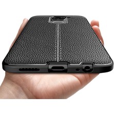 Tasopay Xiaomi Redmi Note 9 Uyumlu Kılıf Deri Silikon Yüzey Darbe Korumalı Soft Yapı Case Cover Çiziklerden Kirden ve Darbeden Korumalı Kılıf